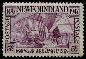 Newfoundland #270 Deck of the Mathew Definitive Issue MNH