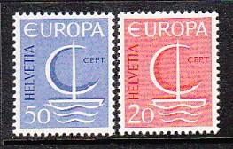 Switzerland Europa 477-478 MNH VF