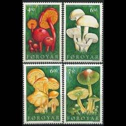 FAROE IS. 1997 - Scott# 315-8 Mushrooms Set of 4 NH