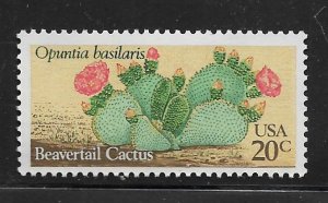 UNITED STATES, 1944, MNH, BEAVERTAIL CACTUS