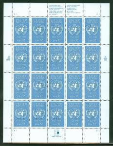 US #2974 32¢ United Nations, Sheet of 20 NH VF