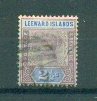 Leeward Islands sc# 3 (2) used cat value $.30