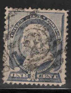 USA Scott 212 Used stamp nicely centered