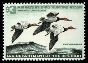 U.S. REV. DUCKS RW32  Mint (ID # 81449)