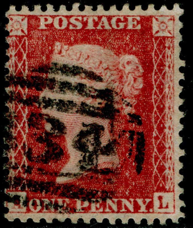 SG40, 1d rose-red PLATE 48, LC14, FINE USED. Cat £18. 
