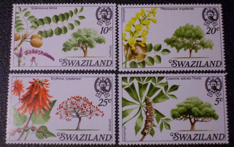 Swaziland Scott #294-297 mnh