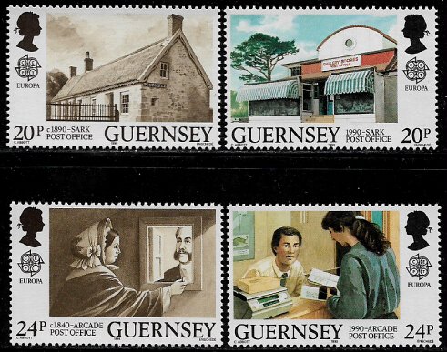 GUERNSEY 1990 - Europa MNH set # 422-425