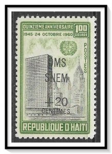 Haiti #B21 Semi-Postal MNH