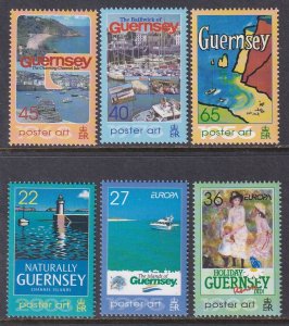 Guernsey 801-806 MNH VF