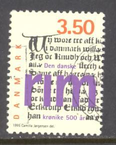 Denmark Sc # 1030 used (DT)