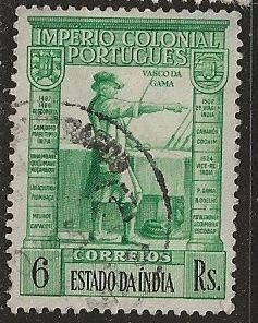 Portuguese India ^ Scott # 442 - Used