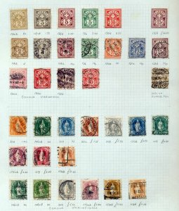 SWITZERLAND Early Helvetia to Mid M&U Collection(Appx 150 Items)ZY132