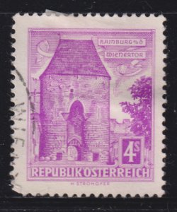 Austria 627 Vienna Gate, Hainburg 1960