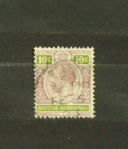 8786   Br Honduras   Used # 79   George V     CV$ 8.00