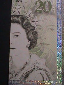 ​PITCAIRN ISLANDS 2019-COLLECTIBLE UNCIRCULATED POLYMAR LOVELY NOTE VERY FINE