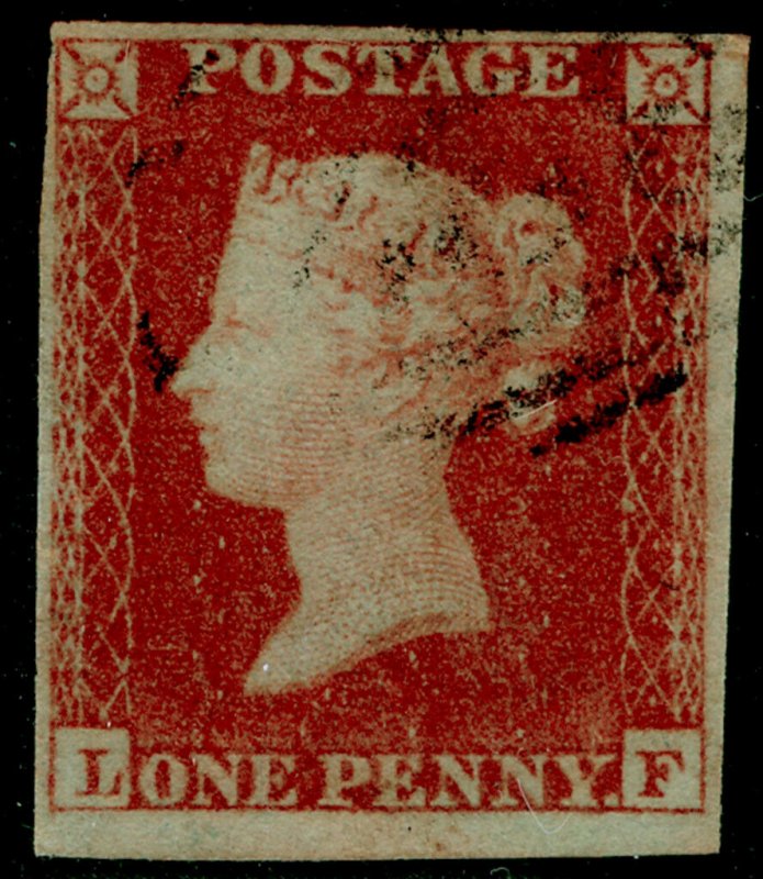 SG8 1d red-brown PLATE 160 FINE USED. Cat £50. LF