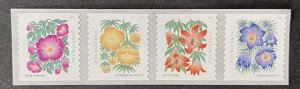 US Mountain Flora strip of 4 Coils # 5679a mint