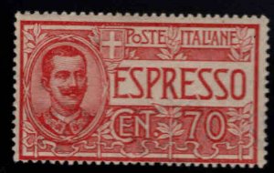 Italy Scott E4 MH* Special Delivery Exceptional centering for this issue