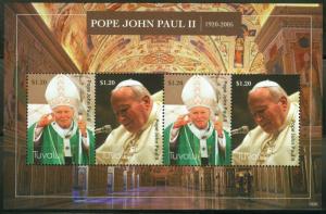 TUVALU  2013  POPE JOHN PAUL II  SHEET