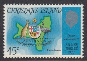 Christmas Island 85 QEII Silver Jubilee mnh