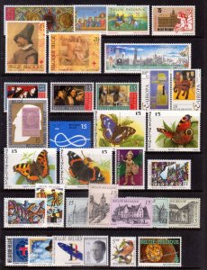 BELGIUM - 1993 COMMEMORATIVE SEMI-POSTAL YEAR COMPLETE SET - 43V - MINT NH