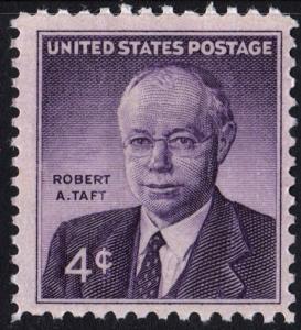 SC#1161 4¢ Robert A. Taft Issue  (1960) MNH