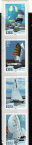 IRELAND 2001 YACHTS MNH