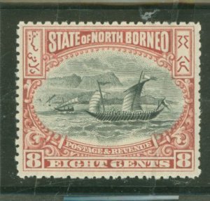North Borneo #85  Single