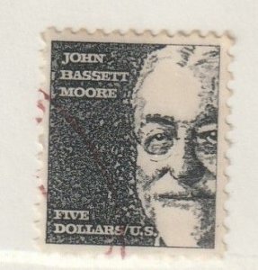 United States 1966 $5 Prominent Americans Series-J B Moore, Scott No. 1295 Used