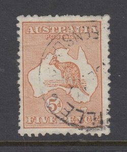 Australia, Scott 7 (SG 8), used (corner crease)