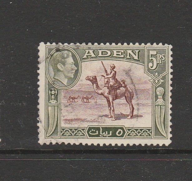 Aden 1939/48 5Rs Used SG 26