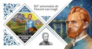 Guinea-Bissau - 2018 Artist Vincent van Gogh - Souvenir Sheet - GB18703b