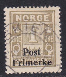 Norway # 136, Used, 1/2 Cat.