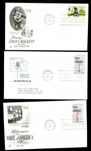 U.S. #1329, 1330 FIRST DAY COVERS