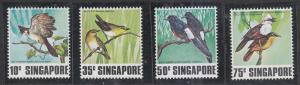 Singapore 1978 Sc 295-8 Singing Birds MNH