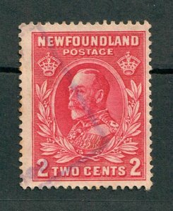 Newfoundland #185 used single