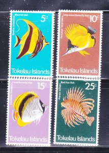 Tokelau 45-48 Set MNH Fish (C)