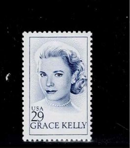 US Scott #2749, Single 1993 Grace Kelly 29c FVF MNH