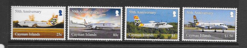 CAYMAN ISLANDS #1205-8  CAYMAN AIRWAYS  MNH