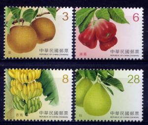 CHINA TAIWAN Sc#4383-6 2017 Fruit MNH