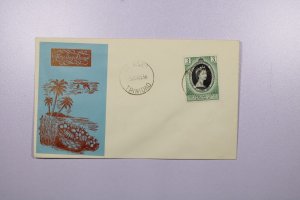 Trinidad & Tobago FDC 1953 - 3c Stamp - F76091