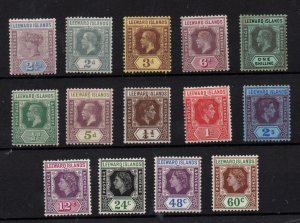 Leeward Islands QV-QEII mint MH collection to 2/- WS36698