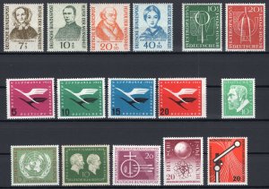 West Germany: Lot Older MNH Issues