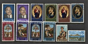 STAMP STATION PERTH St. Lucia #12 Mint / Used Selection - Unchecked