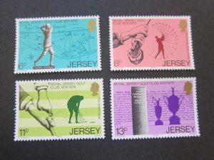 Jersey 1978 Sc 183-86 set MNH