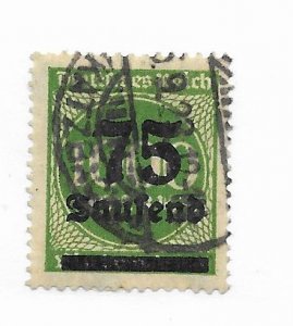 Germany #252 Used CAT VALUE $1.90