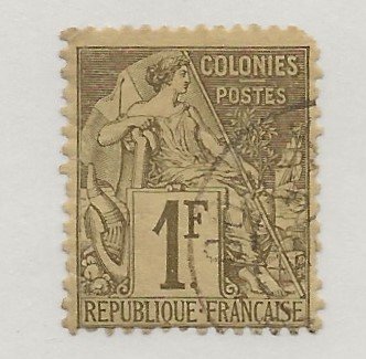 French Colonies 59 Used