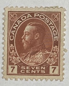 CANADA 1911-1925 #114 King George V 'Admiral' Issue - MNG