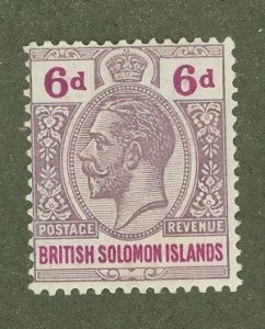 Solomon Islands (British Solomon Islands) #51 Unused Single