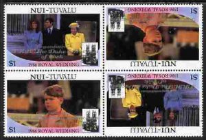 Tuvalu - Nui 1986 Royal Wedding (Andrew & Fergie) $1 ...